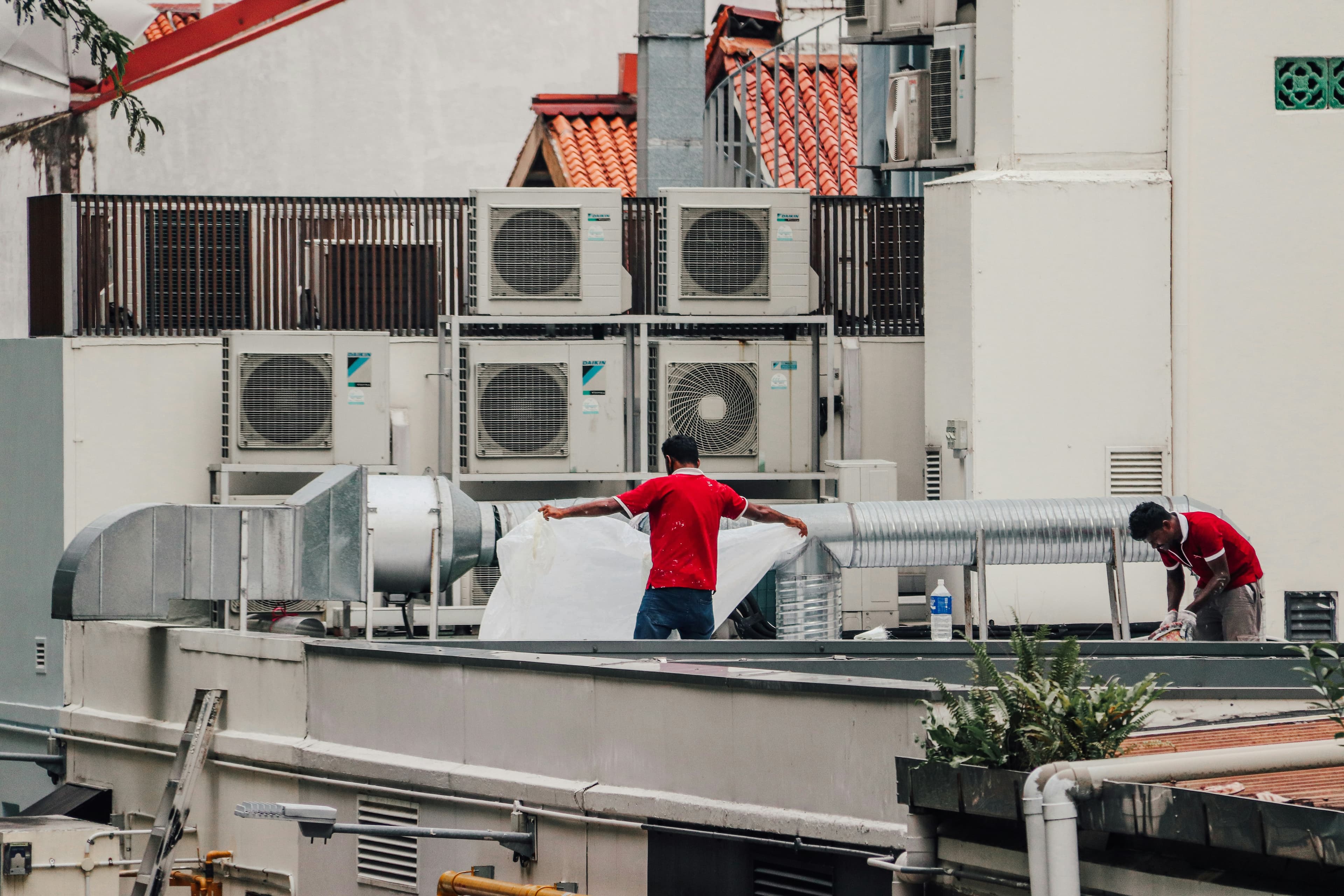 HVAC Installation for Commercial Towers